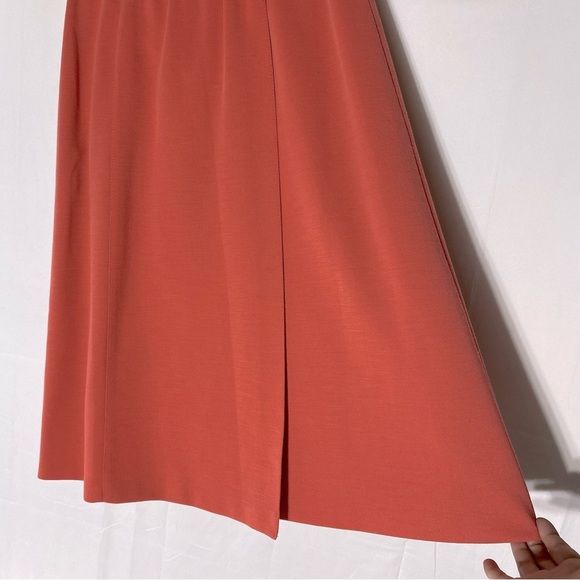 Vintage Lucia Coral Wool Blend Wrap Style Midi Skirt M - Picture 11 of 16